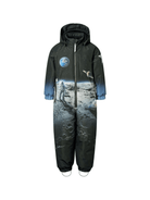 Tuta da neve Polar per bambino Molo multicolore con stampa lunare - Rubino Kids