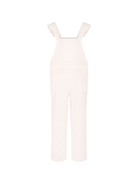 Tuta intera per bambina MC2 Saint Barth Kids bianco a fiori con cut - out - Rubino Kids