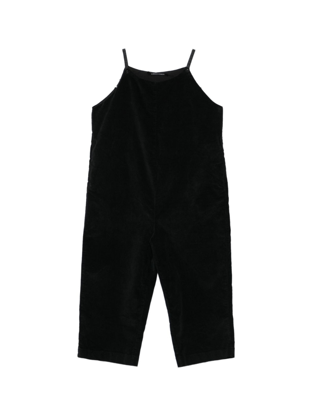 Tuta per neonata Album di Famiglia Kids nera con bottoni - Rubino Kids