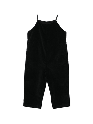 Tuta per neonata Album di Famiglia Kids nera con bottoni