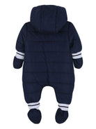 Tuta per neonato Boss Kids blu con muffole rimovibili - Rubino Kids