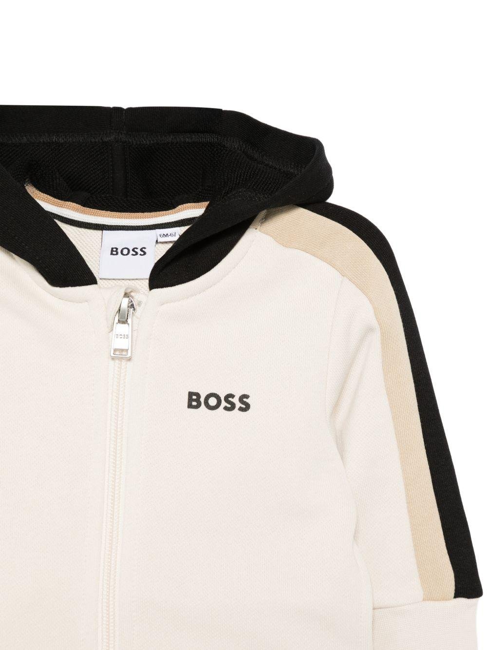 Tuta per neonato Boss Kids multicolor con cappuccio<BR/> - Rubino Kids