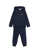 Tuta sportiva per bambino Boss Kids blu con cappuccio - Rubino Kids