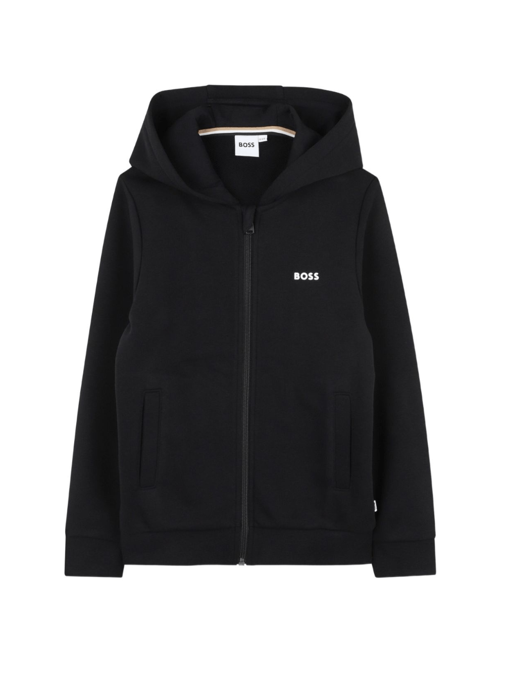 Tuta sportiva per bambino BOSS Kidswear nero con dettaglio logo - Rubino Kids