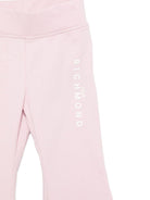 Tuta sportiva per neonata John Richmond Junior bianco con logo ricamato - Rubino Kids