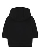 Tuta sportiva per neonato Boss kidswear nera con cappuccio e vita con coulisse regolabile - Rubino Kids
