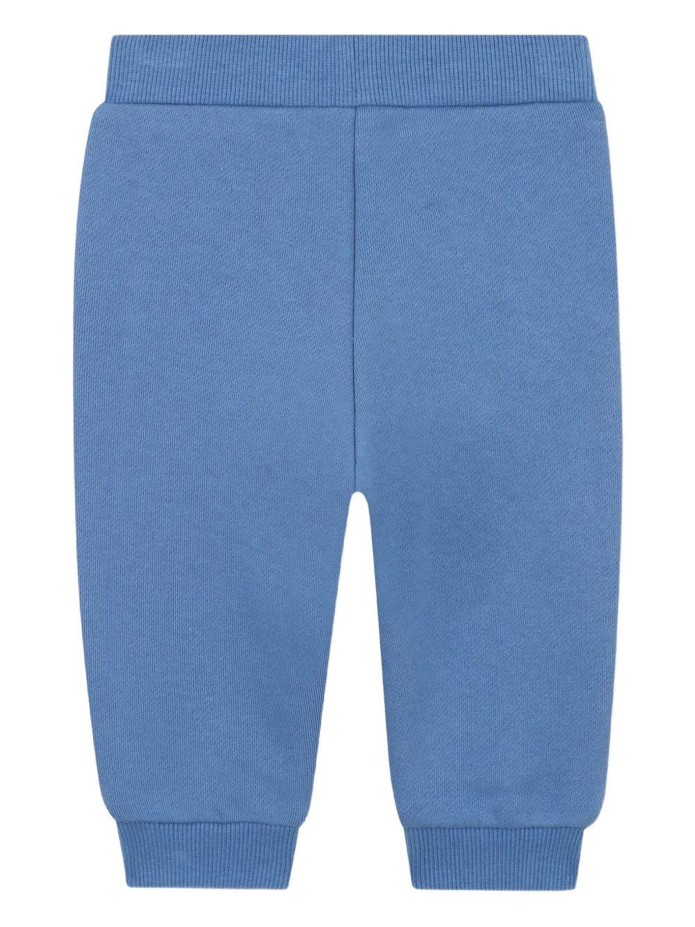 Tuta sportiva per neonato Kenzo Kids blu con stampa tigre - Rubino Kids