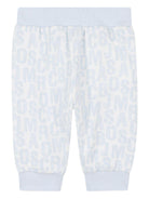 Tute sportive per neonato The Marc Jacobs Kids azzurro con stampa grafica (2 pezzi) - Rubino Kids