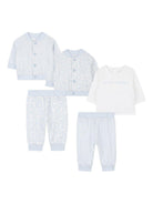 Tute sportive per neonato The Marc Jacobs Kids azzurro con stampa grafica (2 pezzi) - Rubino Kids