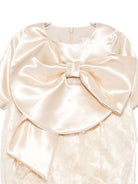 Tutina per neonata A'lapage écru con dettagli in pizzo - Rubino Kids