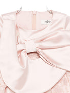 Tutina per neonata A'lapage rosa con dettaglio fiocco - Rubino Kids