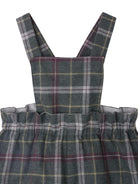 Tutina per neonata Bonpoint grigio con motivo a quadri - Rubino Kids