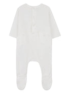 Tutina per neonata Chloé Kids rosa con colletto in pizzo - Rubino Kids