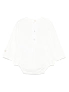 Tutina per neonata Elisabetta Franchi La Mia Bambina bianca con chiusura a scatto - Rubino Kids