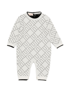 Tutina per neonata Elisabetta Franchi La Mia Bambina bianco con stampa - Rubino Kids