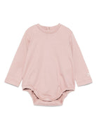 Tutina per neonata Elisabetta Franchi La Mia Bambina rosa con logo ricamato - Rubino Kids