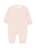 Tutina per neonata Elisabetta Franchi La Mia Bambina rosa con stampa - Rubino Kids