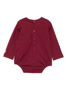 Tutina per neonata Elisabetta Franchi La Mia Bambina rossa con logo ricamato - Rubino Kids