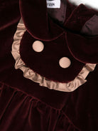 Tutina per neonata JESURUM BABY rosso con ruches - Rubino Kids