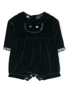 Tutina per neonata JESURUM BABY verde con ruches - Rubino Kids