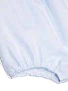 Tutina per neonata La Stupenderia azzurro con colletto ampio - Rubino Kids