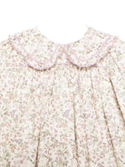 Tutina per neonata La Stupenderia bianca con decorazione floreale - Rubino Kids