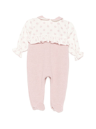 Tutina per neonata La Stupenderia rosa con stampa floreale - Rubino Kids