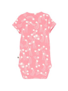 Tutina per neonata Mini Rodini rosa con stampa stelle all - over - Rubino Kids