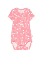 Tutina per neonata Mini Rodini rosa con stampa stelle all - over - Rubino Kids
