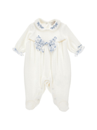 Tutina per neonata Monnalisa bianca con dettaglio fiocco - Rubino Kids