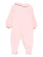 Tutina per neonata Moschino Kids rosa con motivo Teddy Bear - Rubino Kids