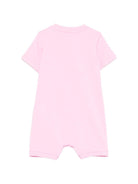 Tutina per neonata Moschino Kids rosa con stampa grafica Teddy Bear - Rubino Kids