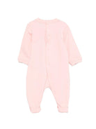 Tutina per neonata Moschino Kids rosa con stampa orsetto - Rubino Kids