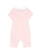 Tutina per neonata Moschino Kids rosa con stampa Teddy Bear - Rubino Kids