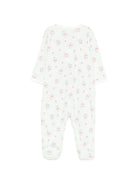 Tutina per neonata Petit Bateau verde con design multicolore - Rubino Kids