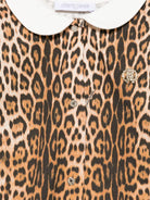 Tutina per neonata Roberto Cavalli Kids animalier con cappello abbinato - Rubino Kids