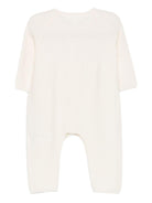 Tutina per neonata Tartine Et Chocolat bianca con maglia intrecciata - Rubino Kids