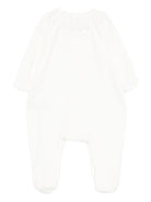 Tutina per neonata Tartine Et Chocolate bianca con colletto in pizzo - Rubino Kids