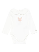 Tutina per neonati Donsje bianca con colletto alla Peter Pan - Rubino Kids