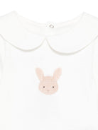 Tutina per neonati Donsje bianca con colletto alla Peter Pan - Rubino Kids