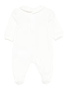 Tutina per neonati Moschino Kids bianco con stampa Teddy Bear - Rubino Kids