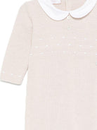Tutina per neonati Paz Rodriguez beige con motivo a pois - Rubino Kids