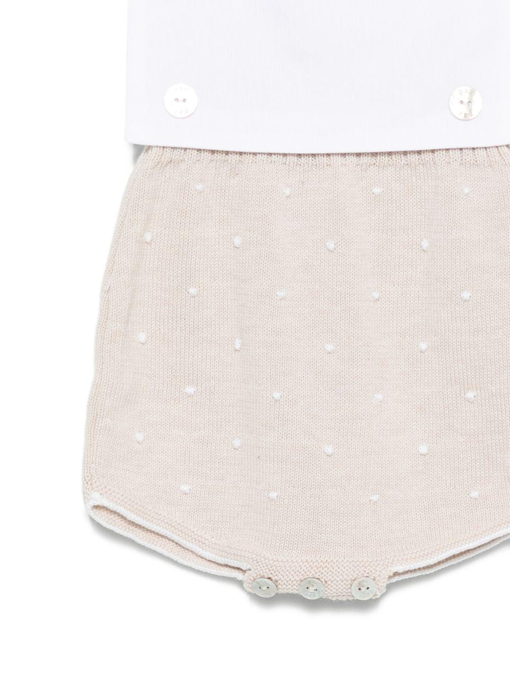 Tutina per neonati Paz Rodriguez multicolore con motivo a pois - Rubino Kids