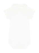 Tutina per neonati Petit Bateau bianca con colletto - Rubino Kids