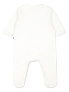 Tutina per neonati Petit Bateau bianca con motivo a cuori - Rubino Kids