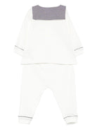 Tutina per neonati Petit Bateau bianca con taglio dritto - Rubino Kids
