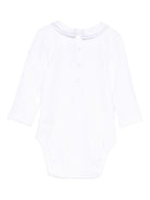 Tutina per neonati Tartine Et Chocolat bianca con colletto alla Peter Pan - Rubino Kids