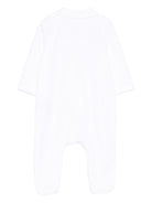 Tutina per neonati Tartine Et Chocolate bianca con ricamo a forma di riccio - Rubino Kids