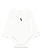 Tutina per neonato Donsje Kris bianco con decorazione pinguino - Rubino Kids