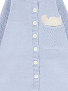 Tutina per neonato Gensami Kids azzurra con chiusura con bottoni - Rubino Kids